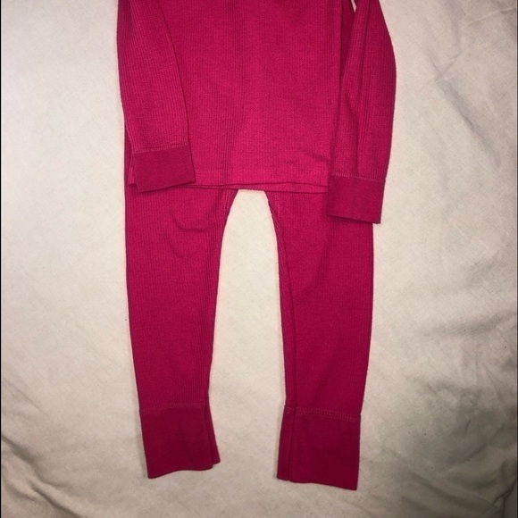 5/$10 Fruit of the loom size XS (4/5) pink long underwear - Picture 6 of 6